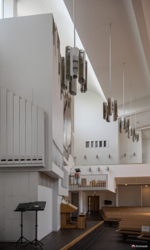 Chiesa della Croce a Lahti di Alvar Aalto. Fotografie © Archweb.com