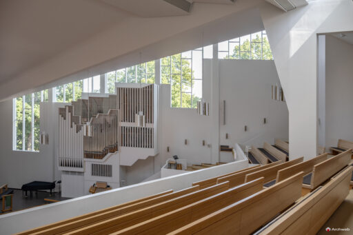 Chiesa della Croce a Lahti di Alvar Aalto. Fotografie © Archweb.com