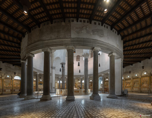 Basilica Santo Stefano Rotondo. Fotografie © Archweb.com