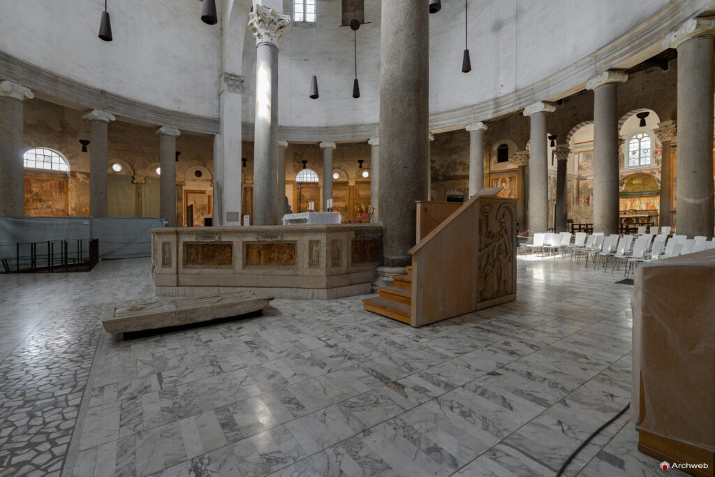 Basilica Santo Stefano Rotondo. Fotografie © Archweb.com
