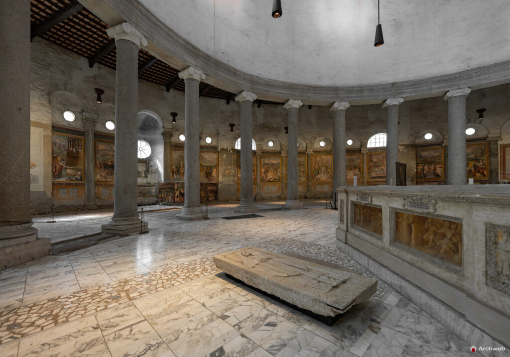 Basilica Santo Stefano Rotondo. Fotografie © Archweb.com