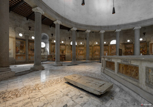 Basilica Santo Stefano Rotondo. Fotografie © Archweb.com