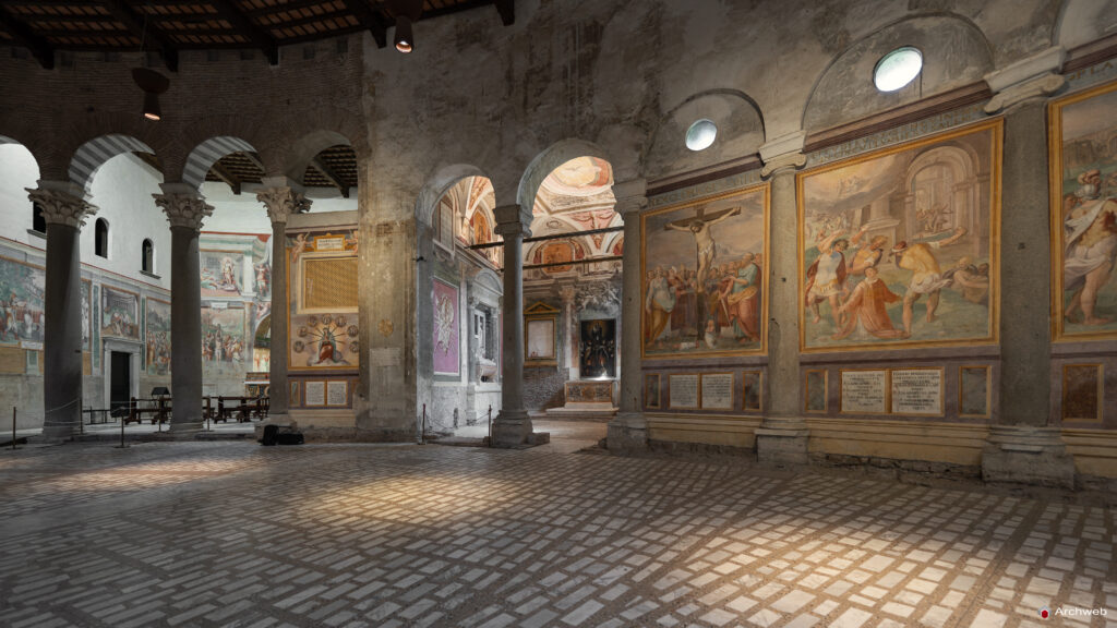 Basilica Santo Stefano Rotondo. Fotografie © Archweb.com