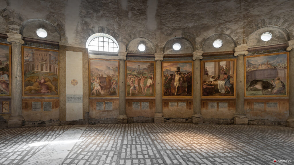 Basilica Santo Stefano Rotondo. Fotografie © Archweb.com