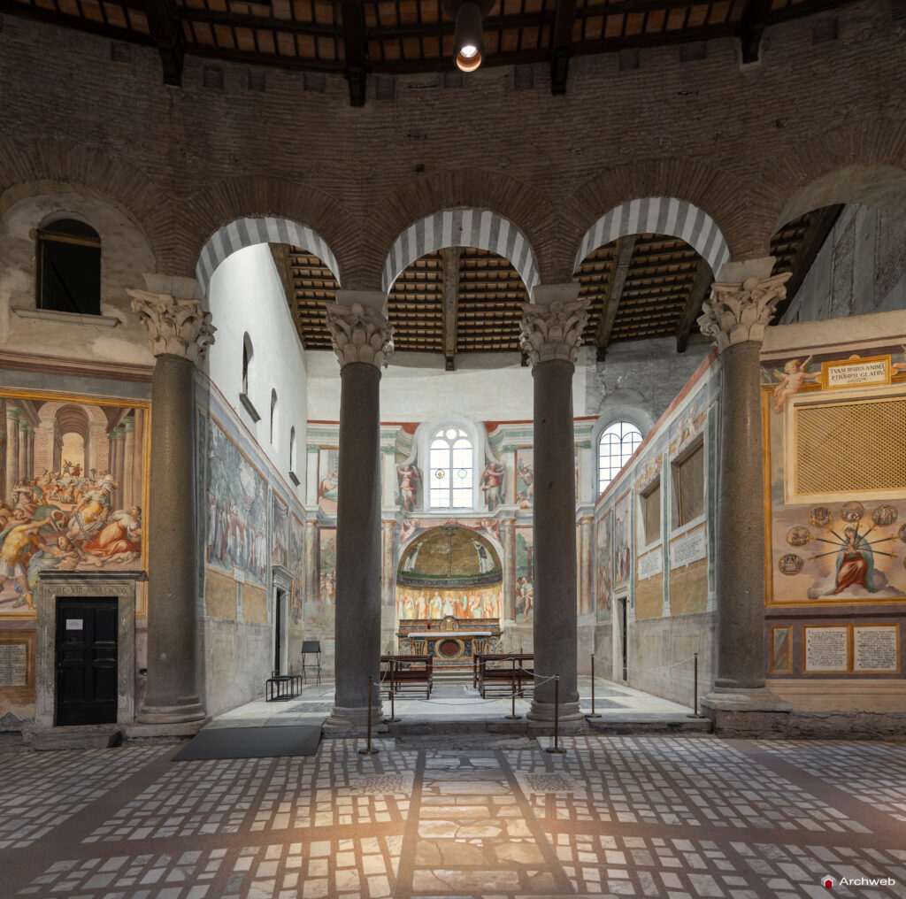 Basilica Santo Stefano Rotondo. Fotografie © Archweb.com