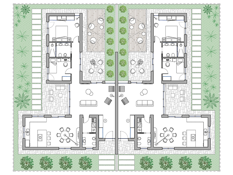 Casa bifamiliare 31 dwg Archweb