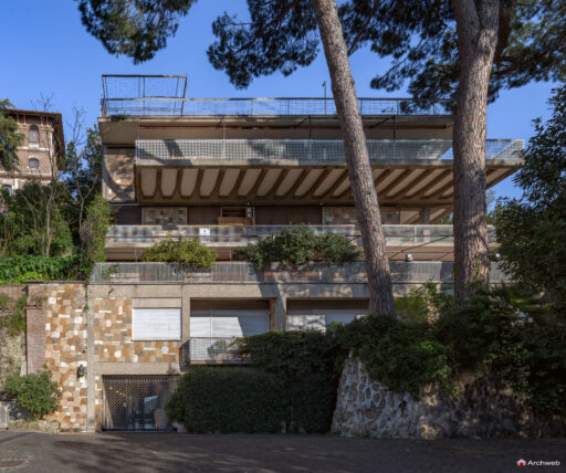 Casa a ville sovrapposte Minciaroni nel quartiere Parioli di Roma
