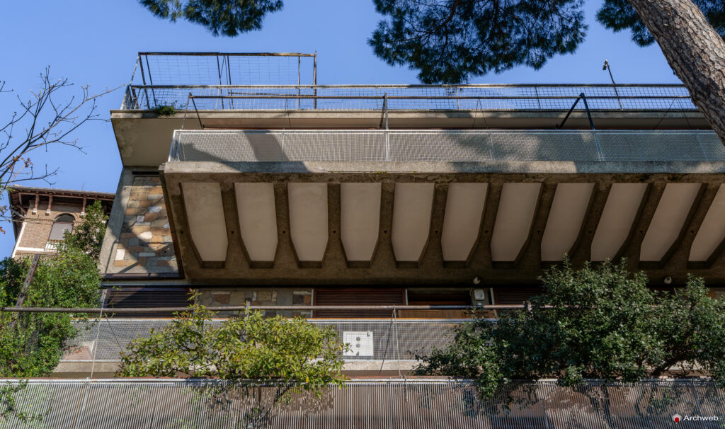 Casa a ville sovrapposte Minciaroni nel quartiere Parioli di Roma
