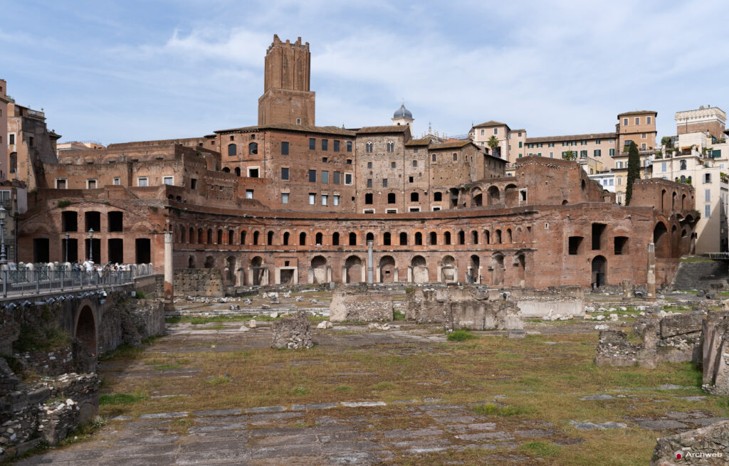 Mercati di Traiano a Roma. Fotografie © Archweb.com