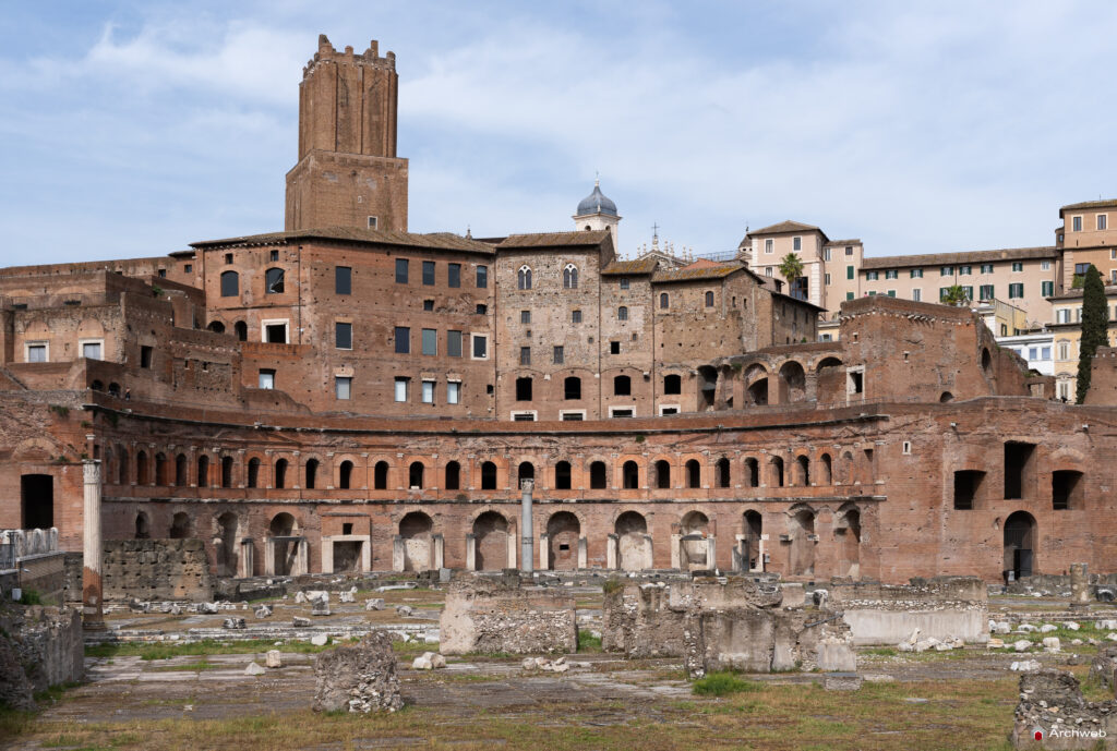 Mercati di Traiano a Roma. Fotografie © Archweb.com