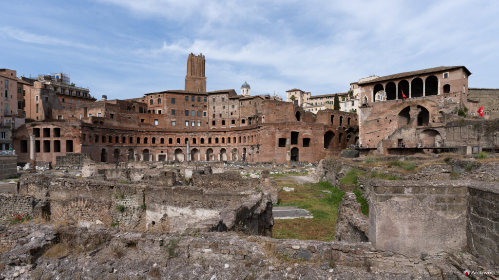 Mercati di Traiano a Roma. Fotografie © Archweb.com