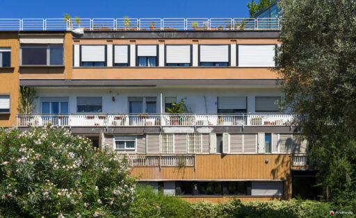 Villino in via Trionfale progettato da Ugo Luccichenti. Fotografie © Archweb.com