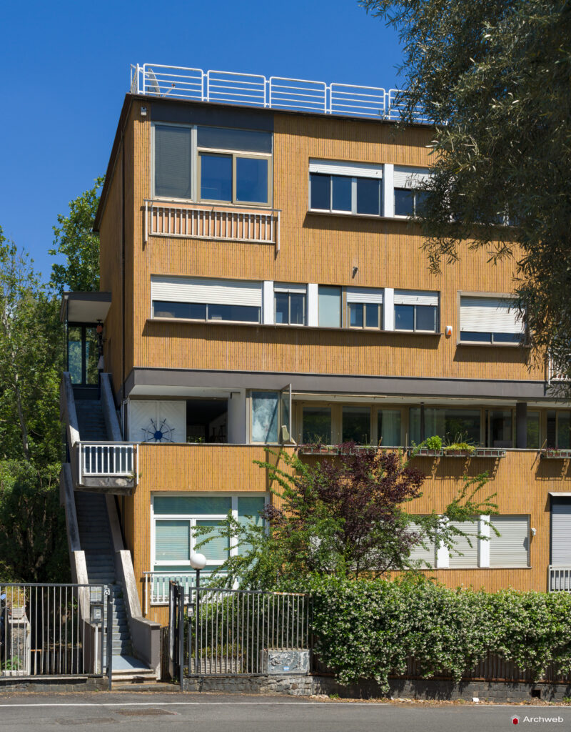 Villino in via Trionfale progettato da Ugo Luccichenti. Fotografie © Archweb.com