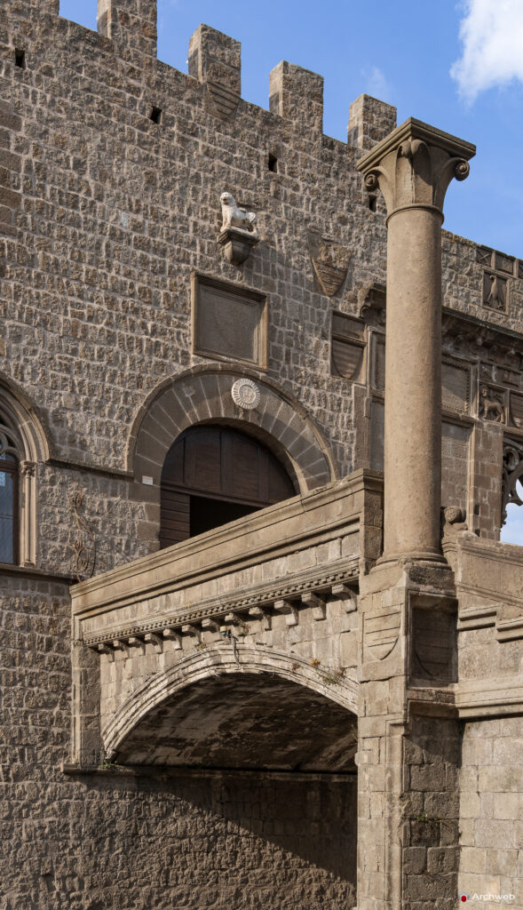 Palazzo dei Papi di Viterbo. Fotografie © Archweb.com