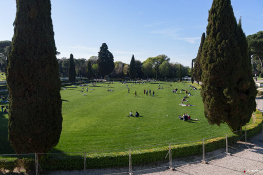 Piazza di Siena a Villa Borghese. Fotografie © Archweb.com