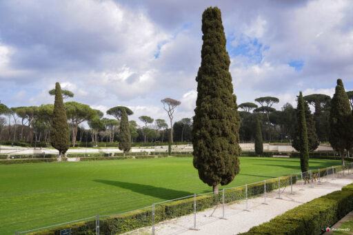 Piazza di Siena a Villa Borghese. Fotografie © Archweb.com