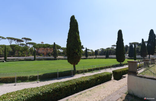 Piazza di Siena a Villa Borghese. Fotografie © Archweb.com