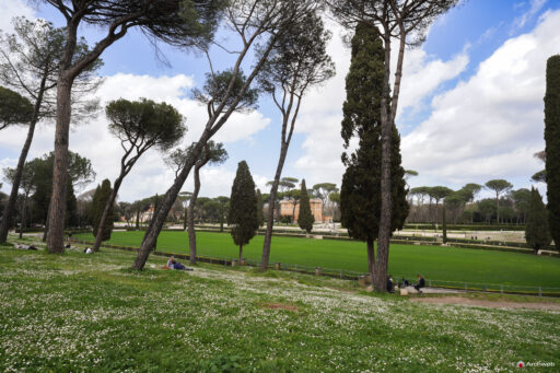 Piazza di Siena a Villa Borghese. Fotografie © Archweb.com
