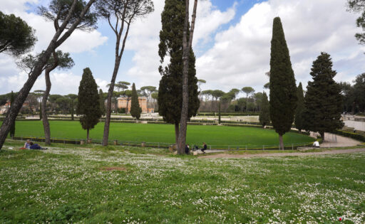 Piazza di Siena a Villa Borghese. Fotografie © Archweb.com