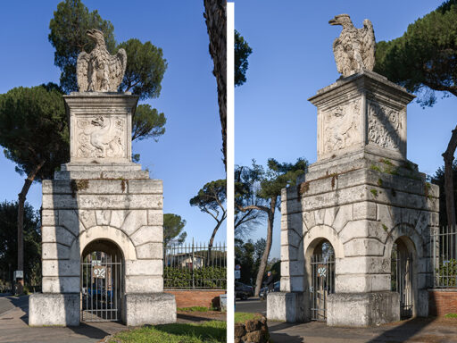 Propilei Romani a Villa Borghese. Fotografie © Archweb.com
