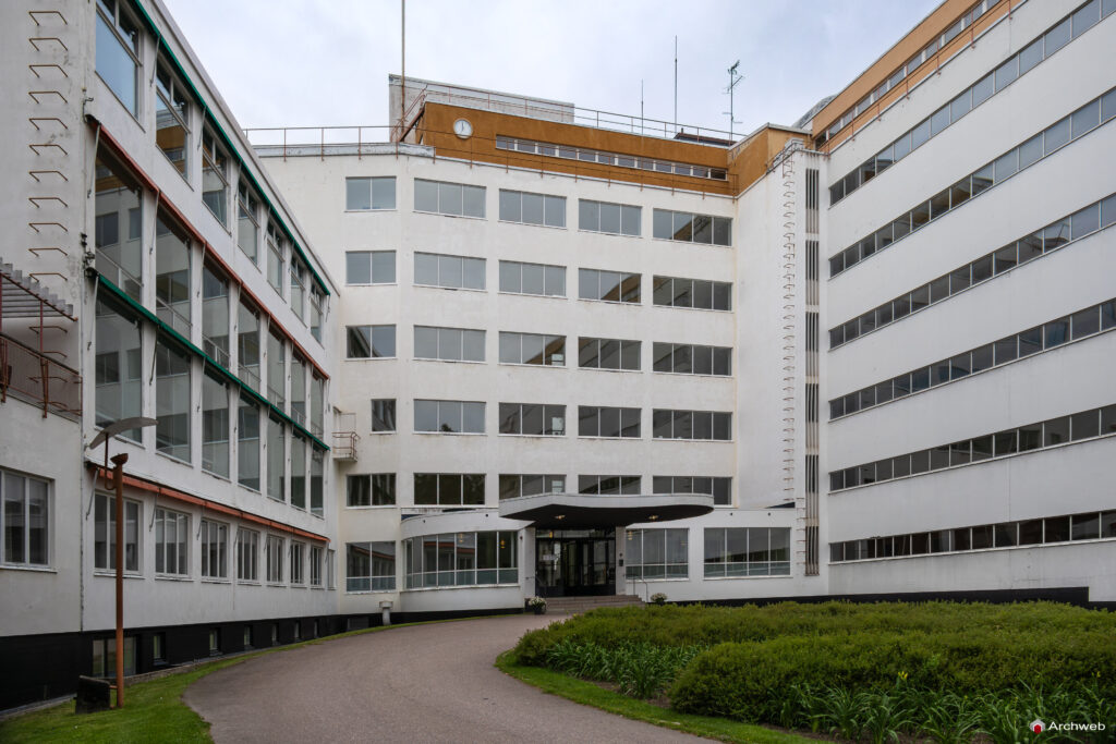 Sanatorio di Paimio progettato da Alvar Aalto