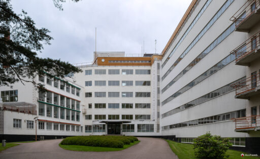 Sanatorio di Paimio progettato da Alvar Aalto