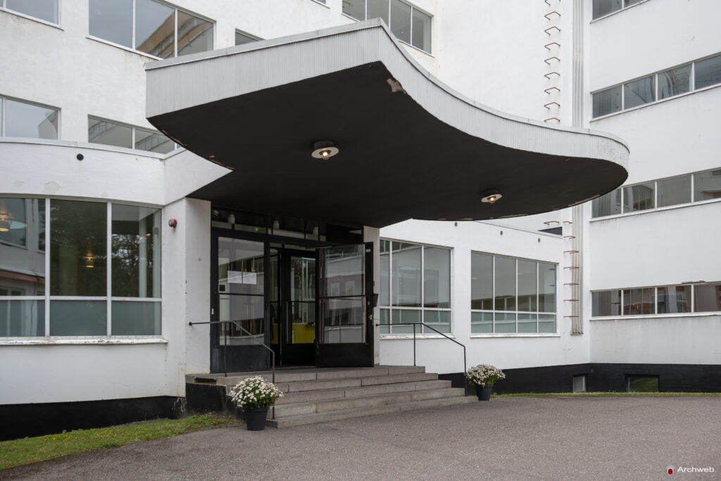 Sanatorio di Paimio progettato da Alvar Aalto
