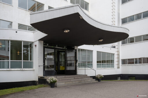 Sanatorio di Paimio progettato da Alvar Aalto