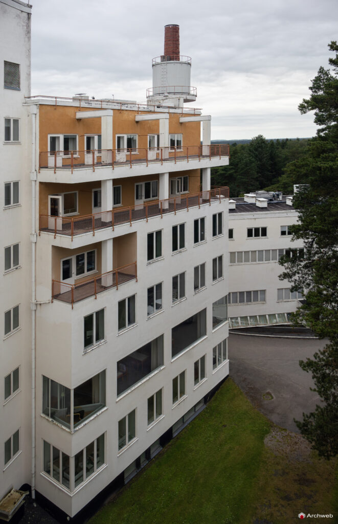 Sanatorio di Paimio progettato da Alvar Aalto