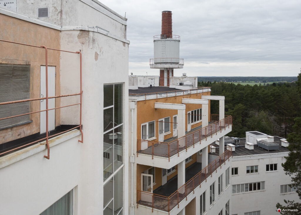 Sanatorio di Paimio progettato da Alvar Aalto