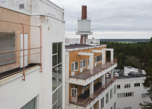 Sanatorio di Paimio progettato da Alvar Aalto