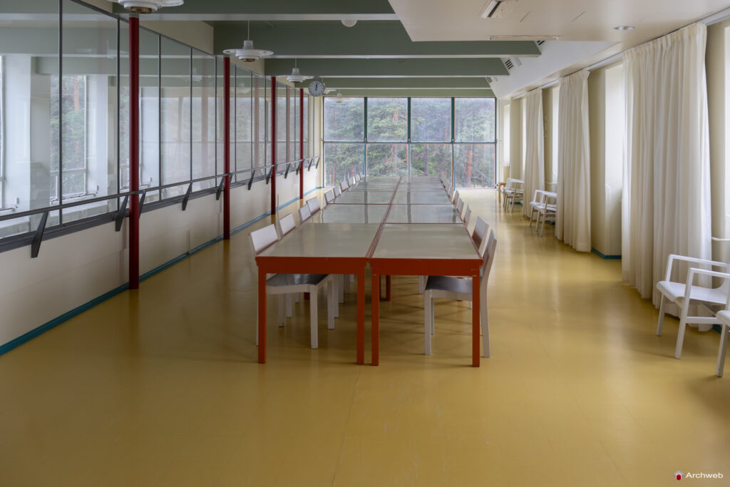 Sanatorio di Paimio progettato da Alvar Aalto
