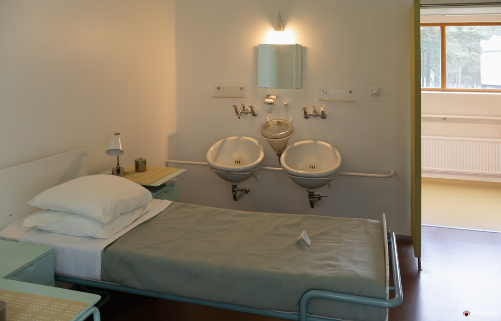 Sanatorio di Paimio progettato da Alvar Aalto