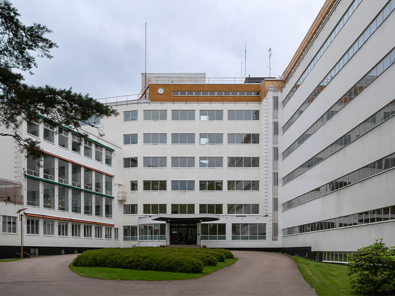 Paimio Sanatorium designed by Alvar Aalto