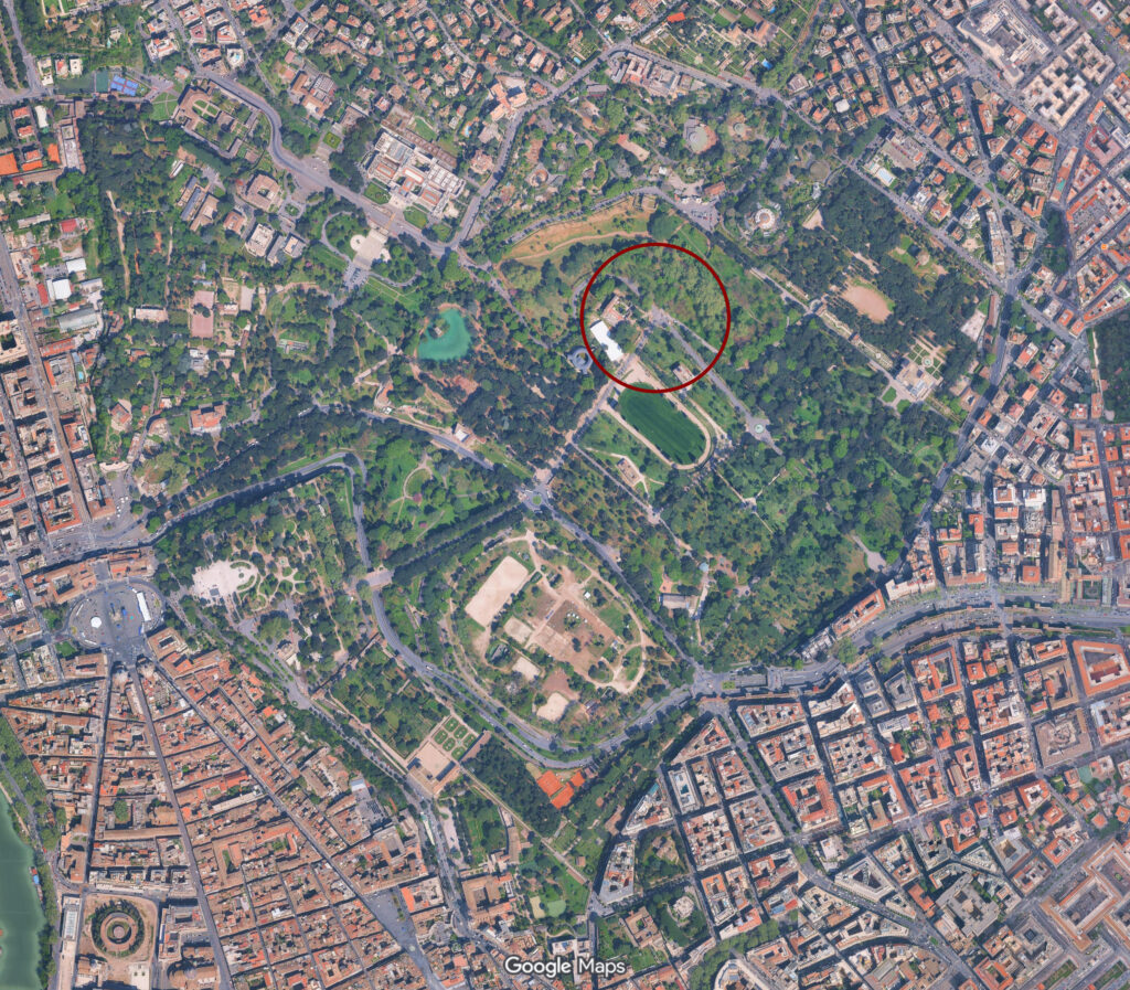 Tempio Antonino e Fasutina Google Maps