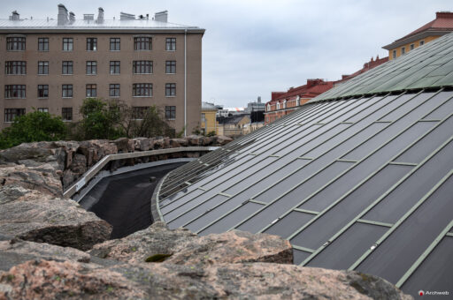 Chiesa del Temppeliaukion a Helsinki. Fotografie © Archweb.com