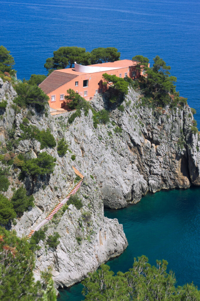 Villa Malaparte a Capri. Fotografie © dynamixx (Daniel Brandt)