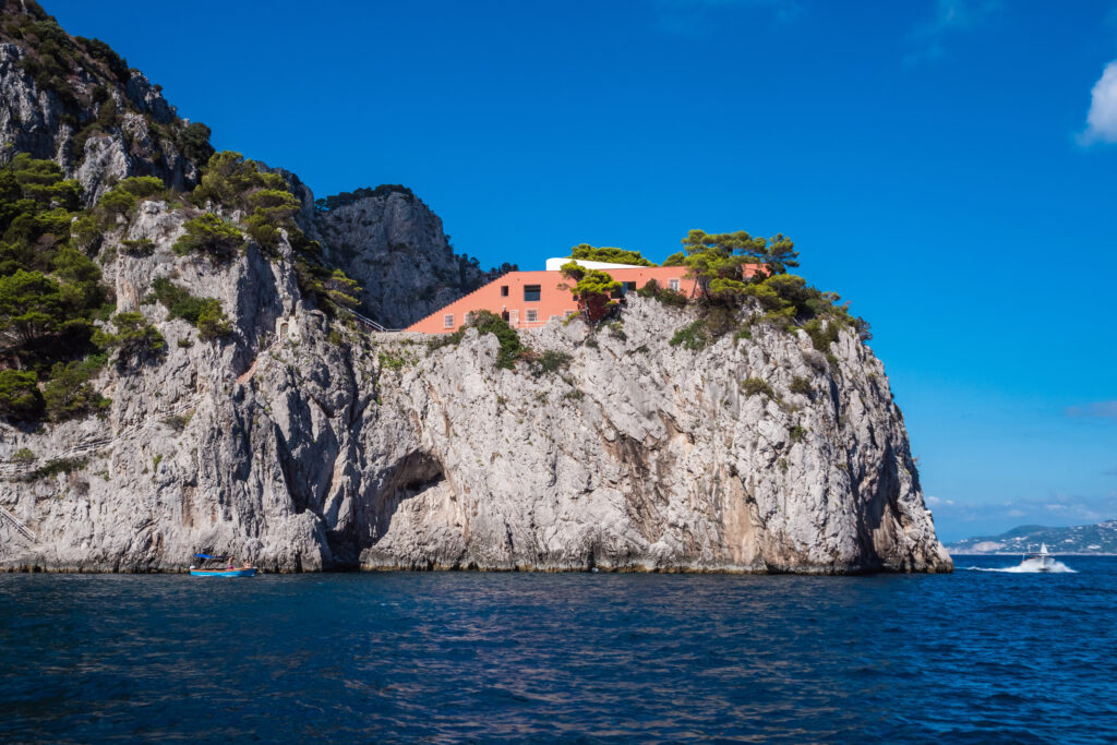 Villa Malaparte a Capri. Fotografie © Dietmar Rauscher