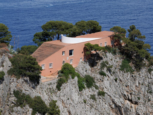 Villa Malaparte a Capri. Fotografie © Archweb.com