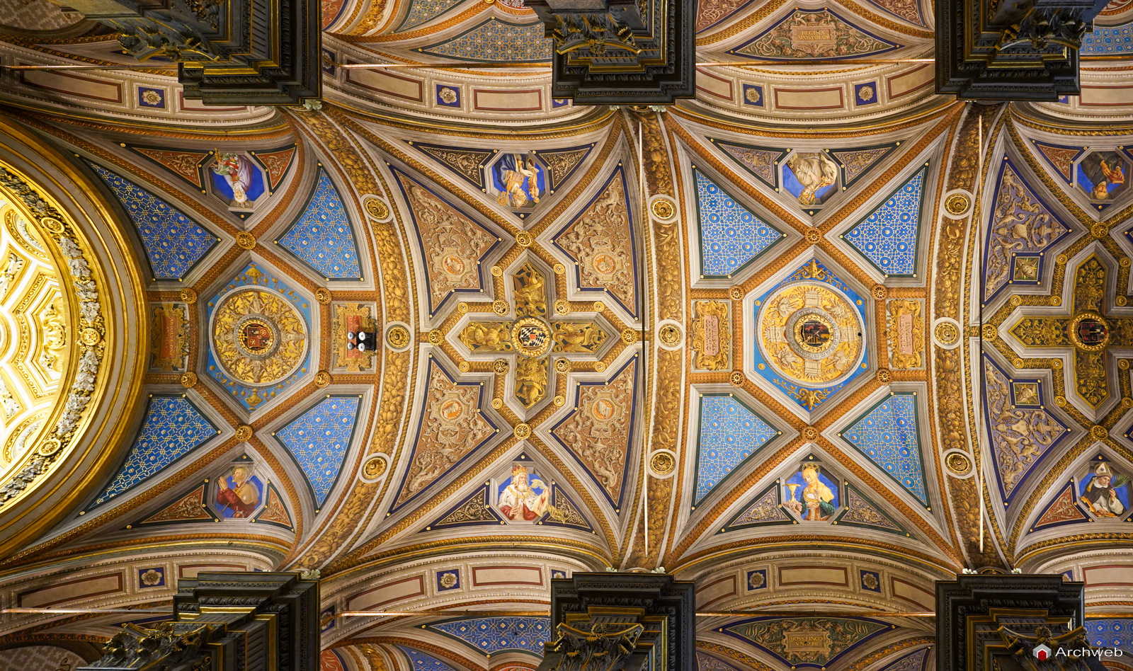 Volta della Chiesa di Santa Maria dell'Anima a Roma