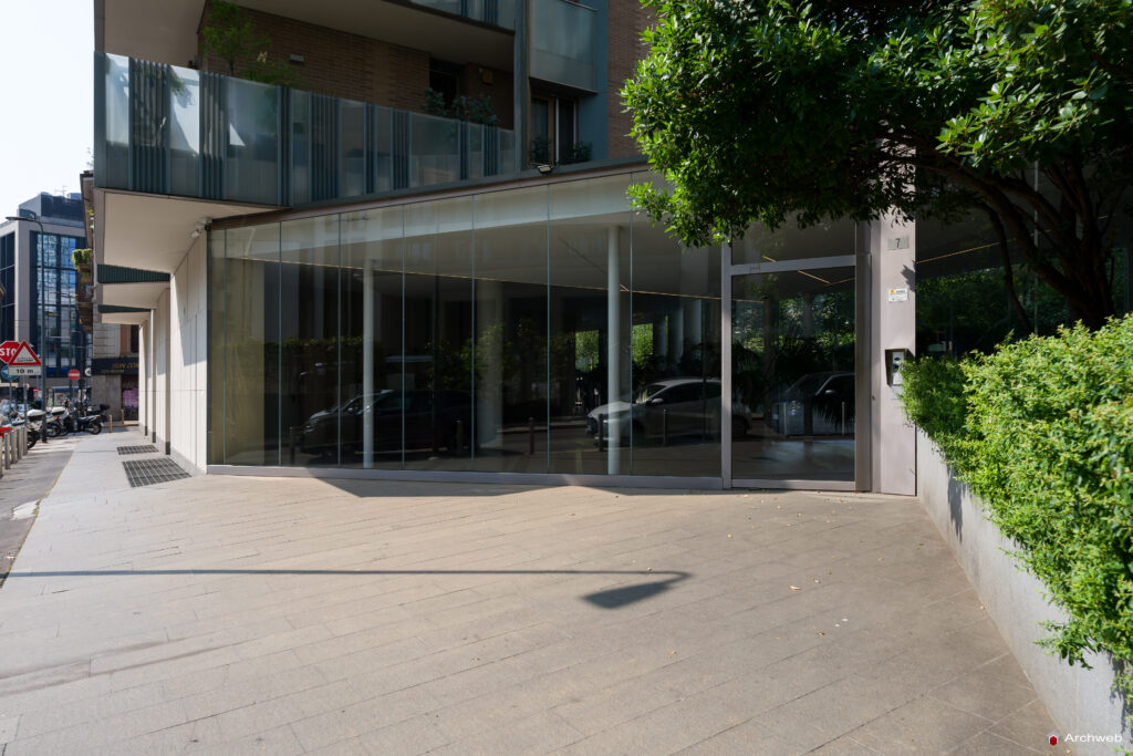 Complesso residenziale Novetredici a Milano nel quartiere Porta Nuova. Fotografie © Archweb.com