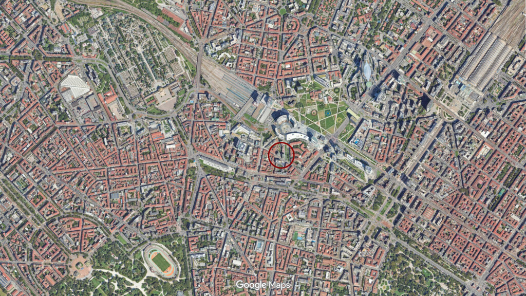 Complesso residenziale Novetredici a Milano nel quartiere Porta Nuova