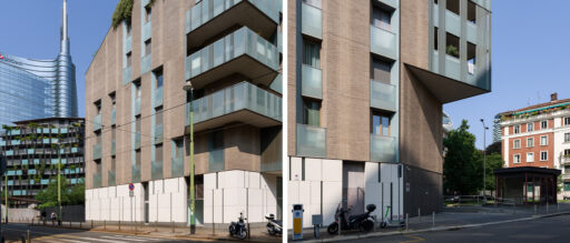 Complesso residenziale Novetredici a Milano nel quartiere Porta Nuova