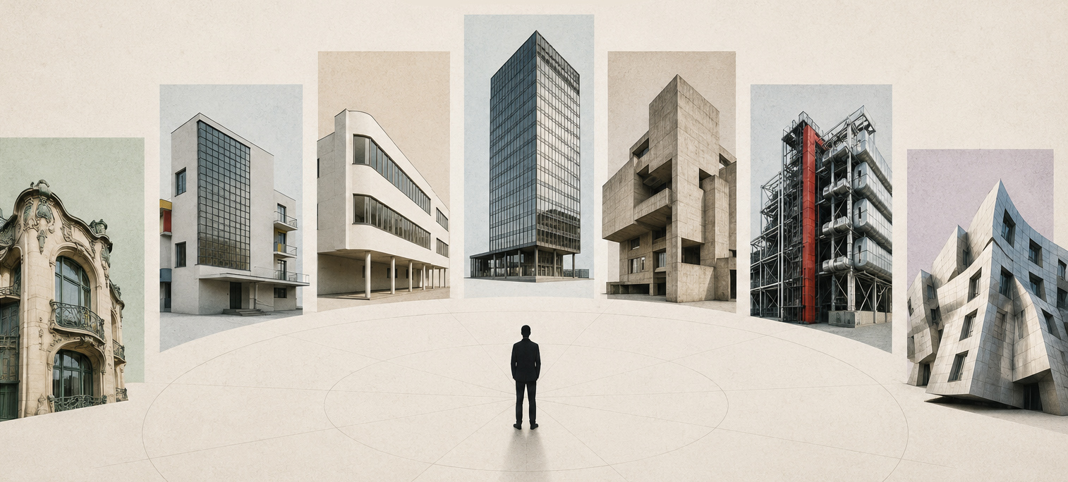 Correnti architettoniche moderne