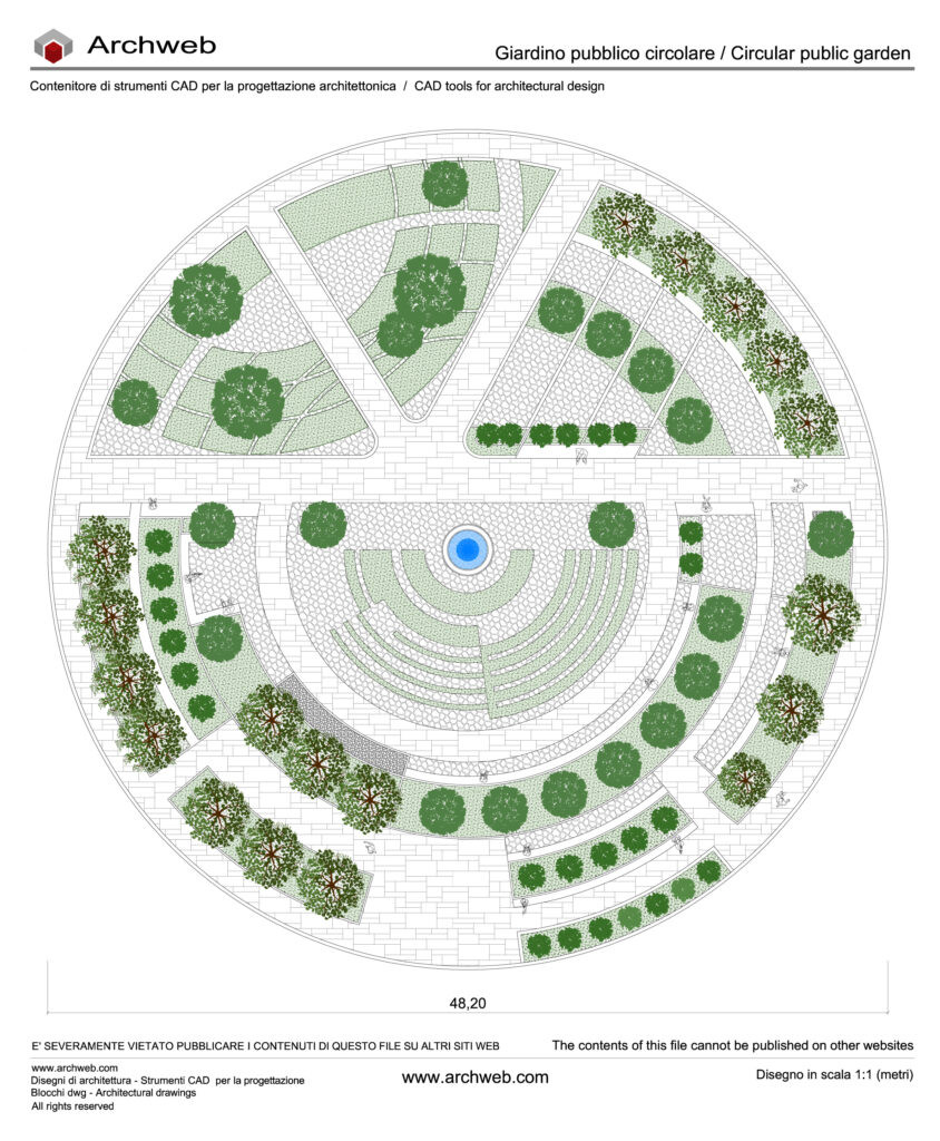 Giardino pubblico 01 dwg Archweb