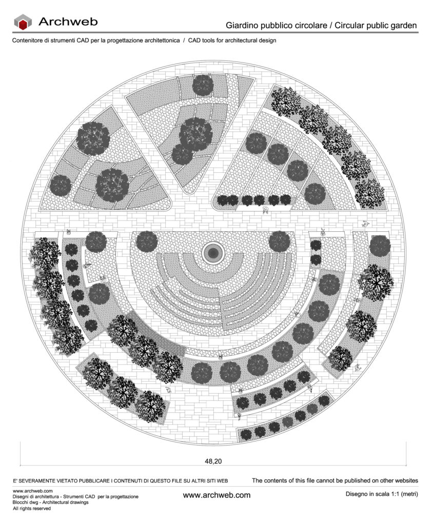 Giardino pubblico 01 dwg Archweb