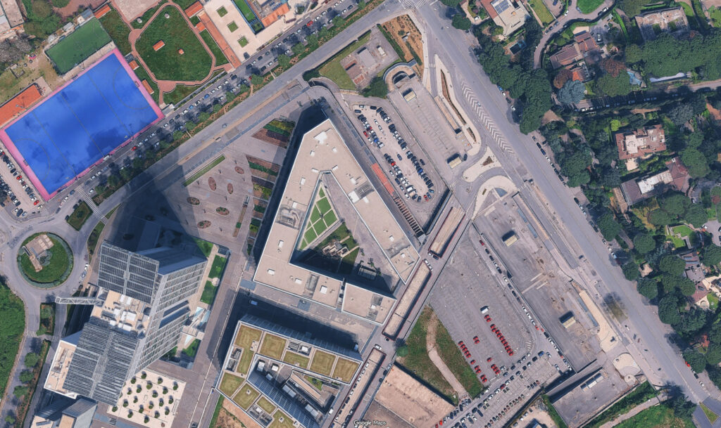 Ministero della salute a Roma Eur. immagine Google Maps