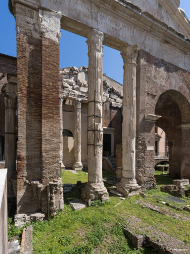 Portico di Ottavia (porticus Octaviae). Fotografie © Archweb.com