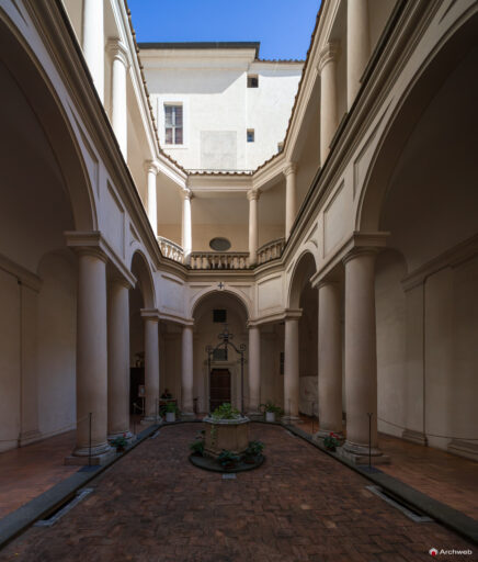 San Carlo alle Quattro Fontane. Chiesa edificata nel XVII secolo ad opera di Francesco Borromini. Fotografie © Archweb.com