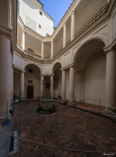 San Carlo alle Quattro Fontane. Chiesa edificata nel XVII secolo ad opera di Francesco Borromini. Fotografie © Archweb.com